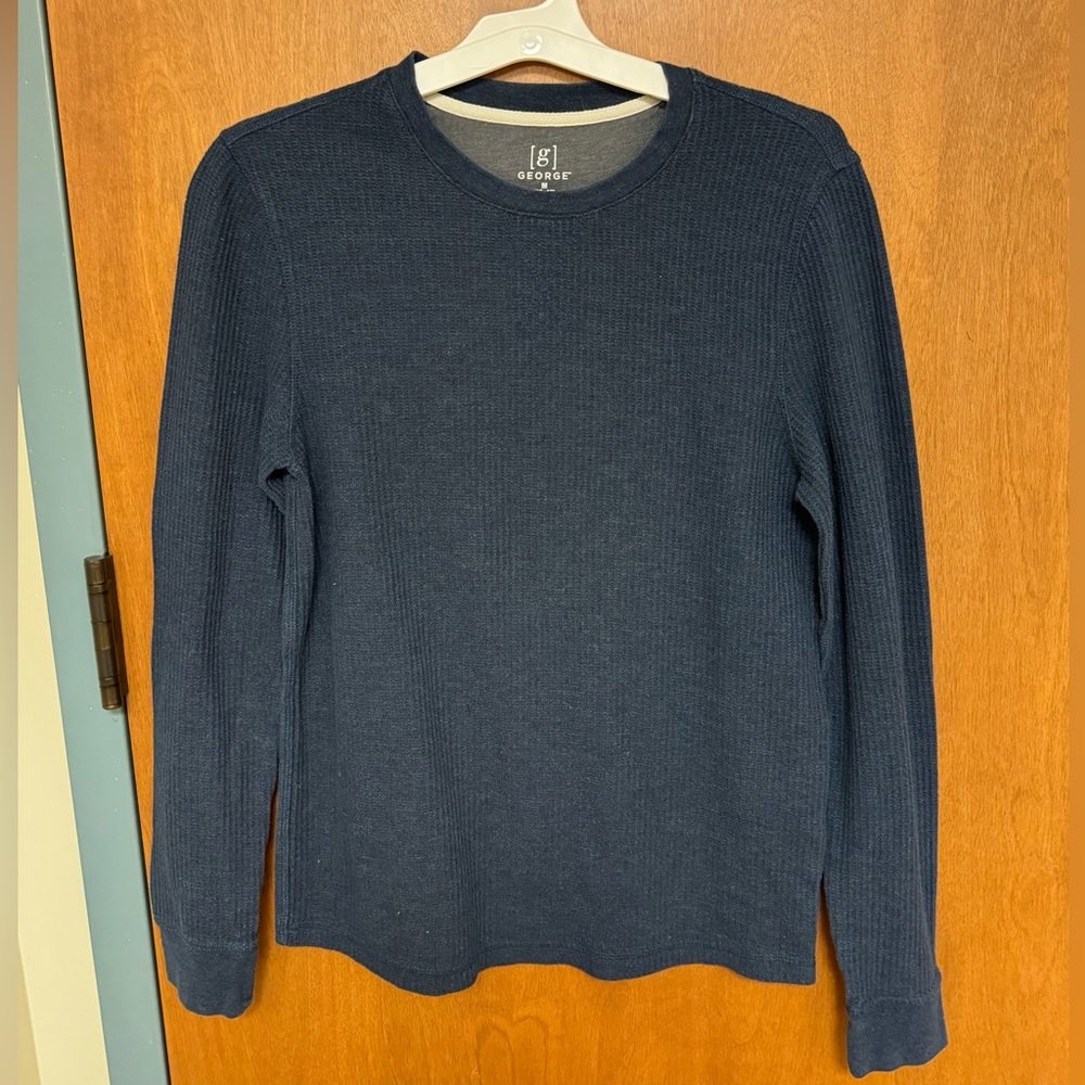 George Navy Blue Long-Sleeved Hurley